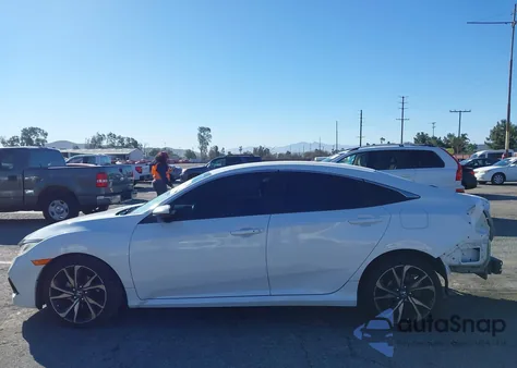 2019 Honda Civic Sport из США, поврежденный, VIN 2HGFC2F83KH548181